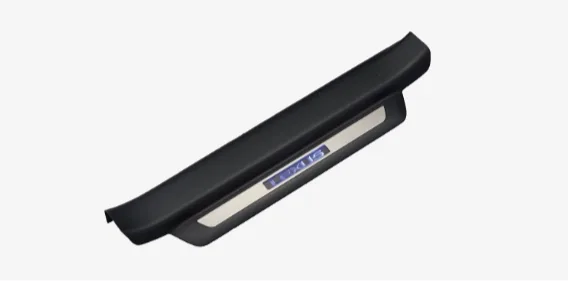 Lighting illumination scuff plates