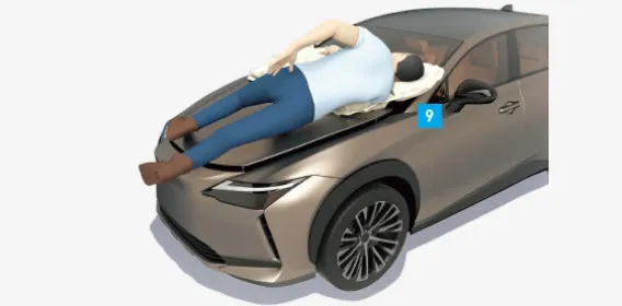 Pedestrian protection airbags