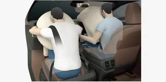 Driver & Passenger side airbags