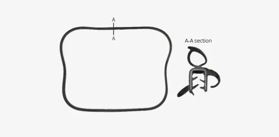 Luggage weatherstrips